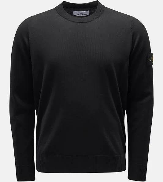 Stone Island Crewneck Sweater Black