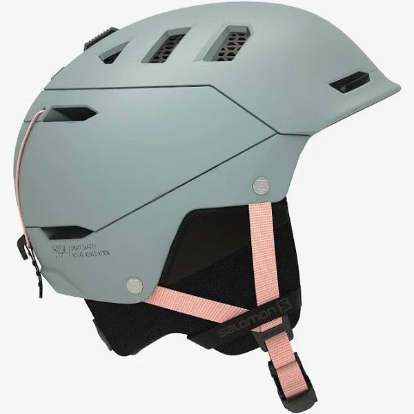 Salomon Husk Pro Ski Helmet - Wrought Iron Pink