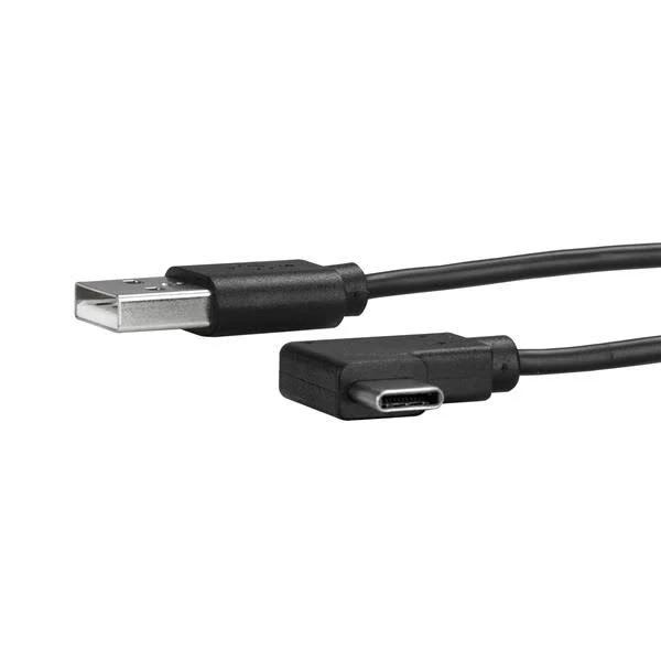 StarTech 1m 3ft USB to USB C Cable - Right-Angle - USB 2.0 - A to C