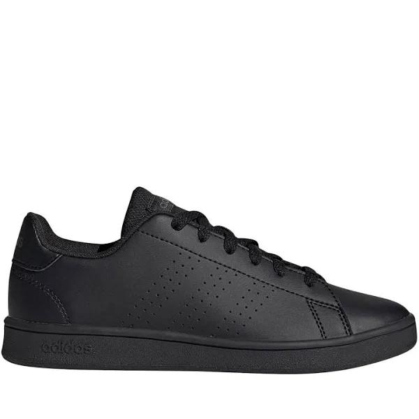 Adidas Advantage K Jnr Blk Blk Black Black Gre Girls Shoes Kids Shoes