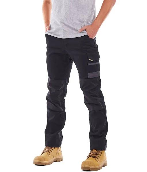 Tradie Pants Size 82 Black Tradie Slim Fit Flex Cargo Pant - MJ3201SE