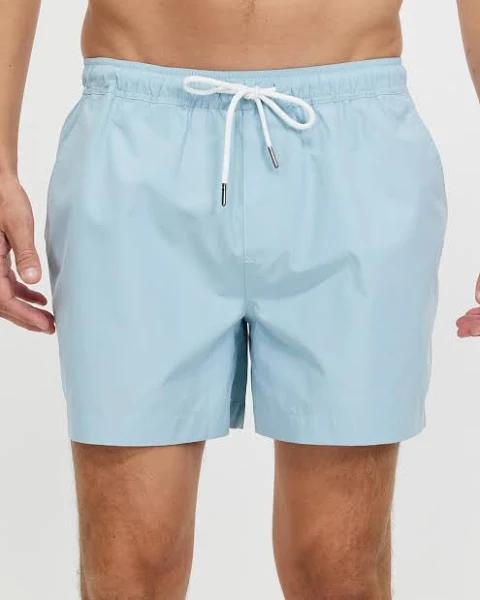 Staple Superior - Men's Blue Boardshorts - Jessie Recycled Swim Shorts - Size 32 at The Iconic