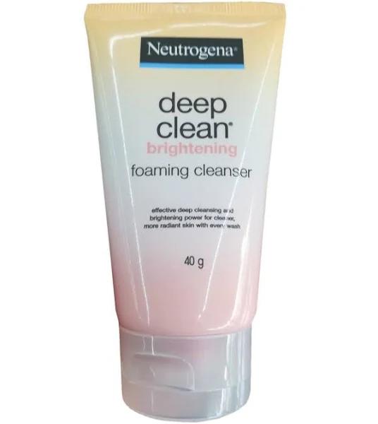 Neutrogena Deep Clean Brightening Foaming Cleanser Radiant Skin With Every Wash