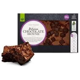 Woolworths Belgian Chocolate Brownie 300g