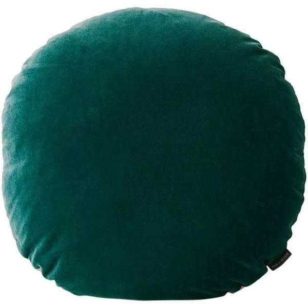 Luxury Velvet 55cm Round Filled Cushion Forest Night