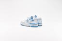 New Balance Unisex 550 White/Blue Haze/Rain Cloud - Size 4