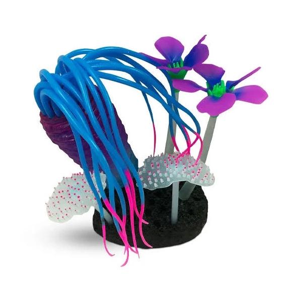 Wham Fluro Glowing Coral Ornament