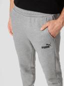 Puma Plus Essentials Small Logo trackies in Grey