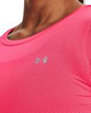 Under Armour Womens HeatGear Armour T-Shirt - Pink - Size - L