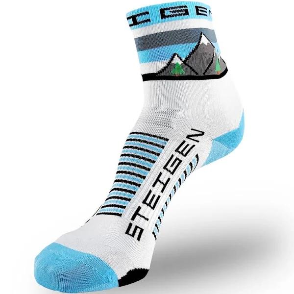 Steigen Mountain Pine Running & Cycling Socks 1/2 Length