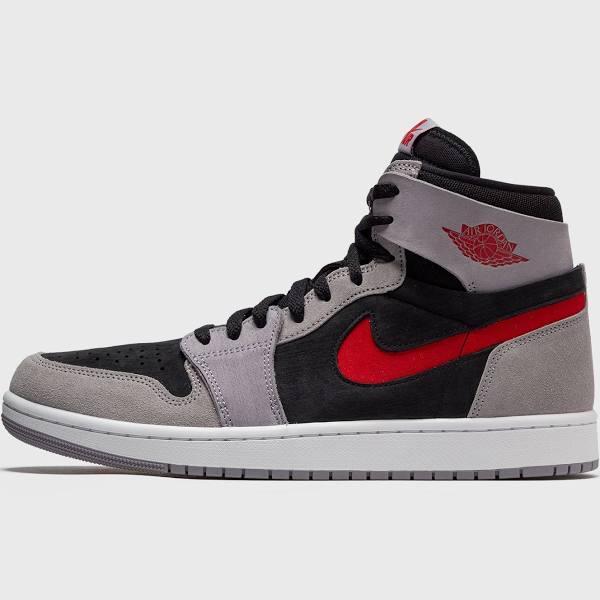 Jordan 1 High Zoom Air CMFT 2 Black Fire Red Cement