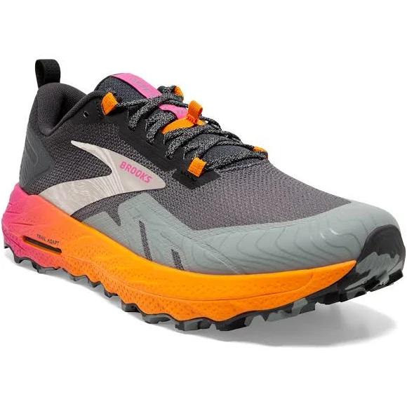 Brooks Cascadia 17 Women's FORAGED PRIMER/EBONY