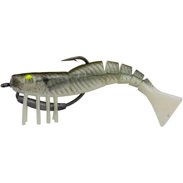 Zerek Live Shrimp 5 Inch Soft Plastic Lure, SYP