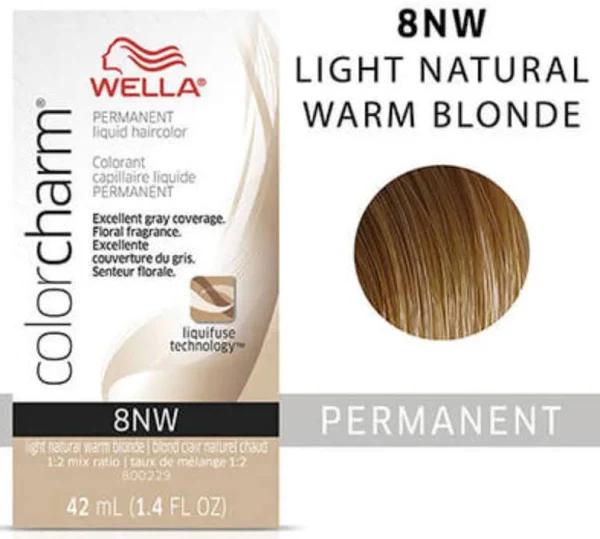 Wella Color Charm Liquid 8NW Light Natural Warm Blonde