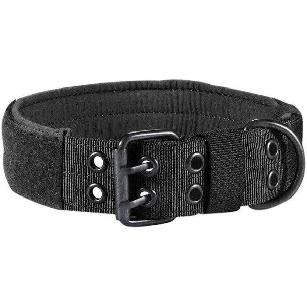 HOD Tactical Comfortable Black Dog Collars - X-Large