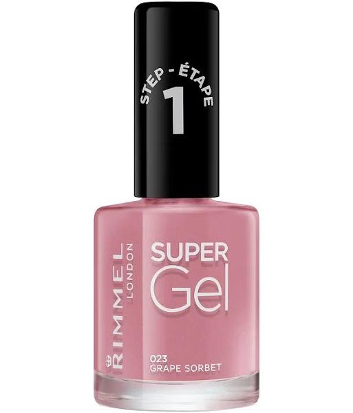 Rimmel Super Gel Nail Polish 023 Grape Sorbet