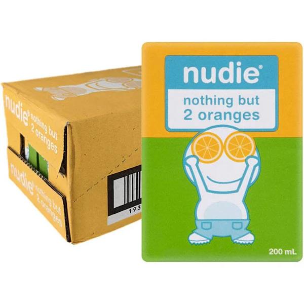 Nudie Kids Pure Orange Juice - 200ml x 10