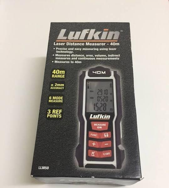 Lufkin Laser Distance Measurer 40m LLM50