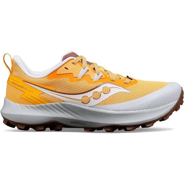 Saucony Peregrine 14 Shoes Light Orange White Women - 40.5