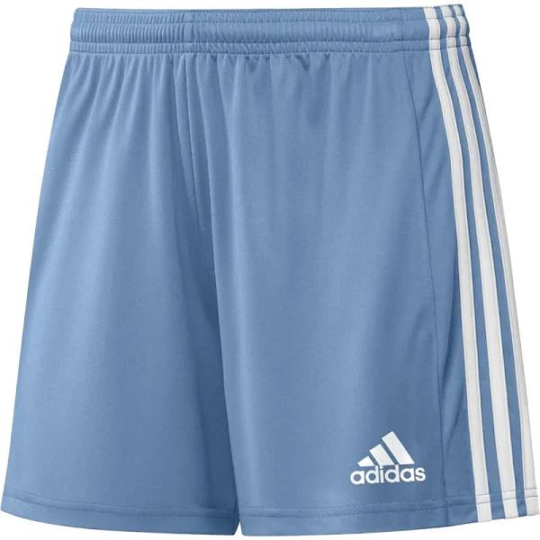 Adidas Women's Squadra 21 Soccer Shorts, L / Light Blue/White