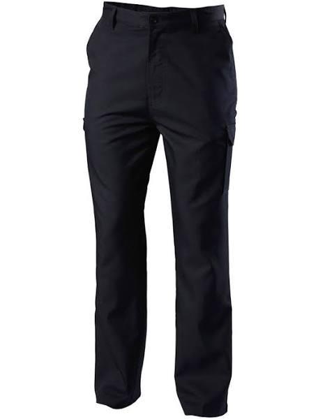 Hard Yakka - Foundations Permanent Press Cargo Pant With Bionic & SUPERCREASE Finish - Midnight - 79L