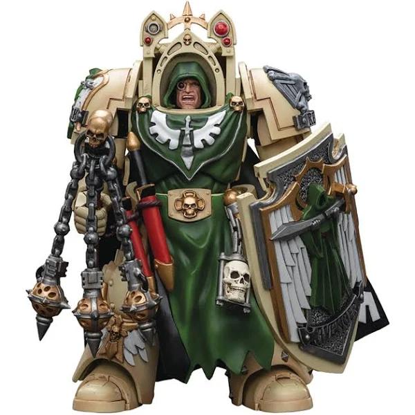 Warhammer Collectibles: 1/18 Scale Dark Angels Deathwing Knight Master with Flail of The Unforgiven