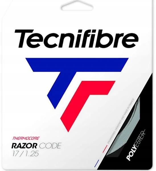 Tecnifibre Razor Code 17g Carbon Tennis String (Set)