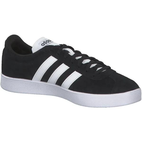 Adidas VL Court 2.0 Mens Casual Shoes Black/White US 10