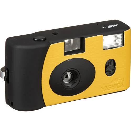 Yashica MF-1 Snapshot Art Camera (Black/Orange) (YAS-SACMF2-BO)