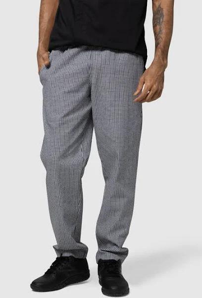 Chef Works | Essential Baggy Chef Pants- Small Check | 2XL