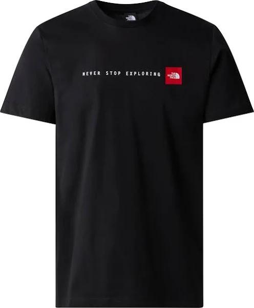 The North Face Never Stop Exploring Short Sleeve T-Shirt Black - XL