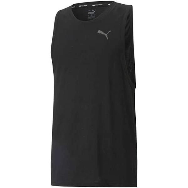 Puma Mens Favourite Training Tank Top Black S