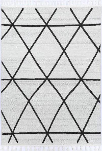 Ares Trojan Geometric Modern Rug, 230X160CM