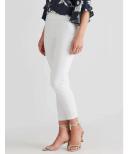 Katies 7/8 Classic Pants - White - Size 14 - Nylon - Ezibuy