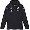 Carlton Football Club 2024 Team Hoodie - Youth 8-16 Years in Dark Navy/White/Cfc, Size Large, Cotton/Polyester by Puma