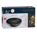 Jamie Oliver by Tefal Cooks Classic Induction Non Stick Hard Anodised Wok 30cm