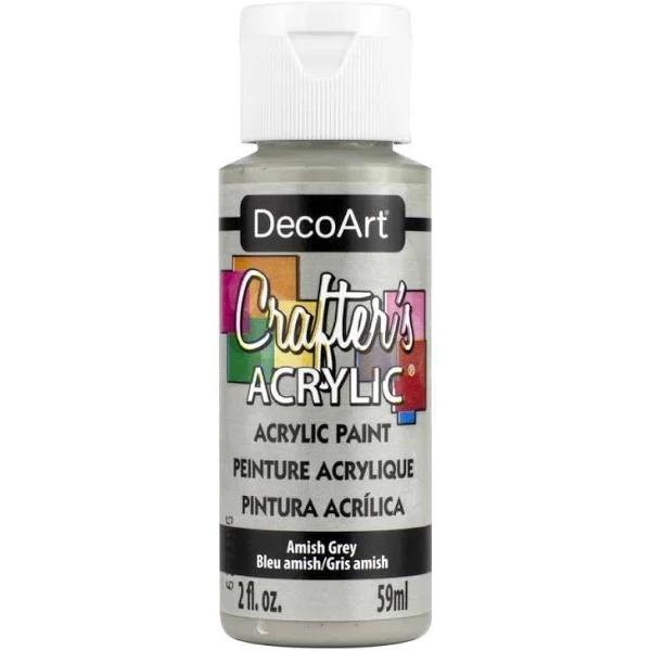 Deco Art Crafter's Acrylic All-Purpose Paint 2oz-Amish Grey