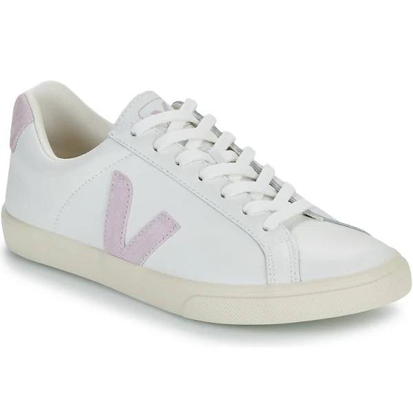 Veja White Esplar Leather Sneakers