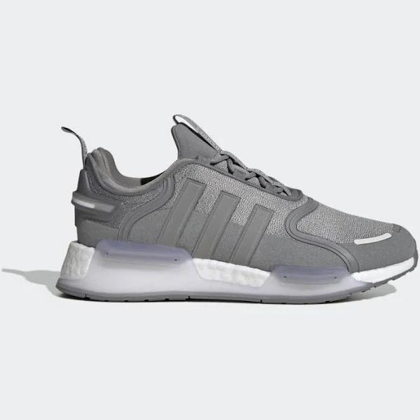 Adidas NMD_V3 Shoes Grey / Grey / White 7.5 - Men Lifestyle Trainers