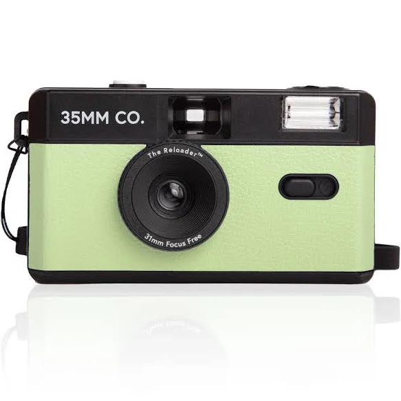 35mm Co The Reloader Reusable Film Camera Green