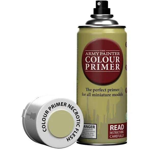 The Army Painter Colour Primer - Necrotic Flesh - 400ml Spray Paint