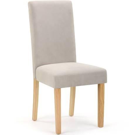 Ovela - Set of 2 Kyran Fabric Dining Chairs - Beige