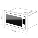 Beko 25L Built-in Microwave Oven - BBMWO25GB