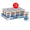 Hill's Prescription Diet Derm Complete Wet Dog Food - 12 x 370g Cans (605725)