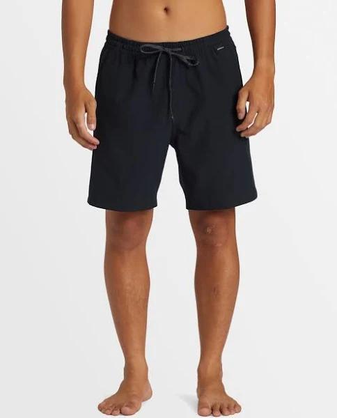 Quiksilver - Mens Taxer 18" Amphibian Boardshorts - Black - Size XXL