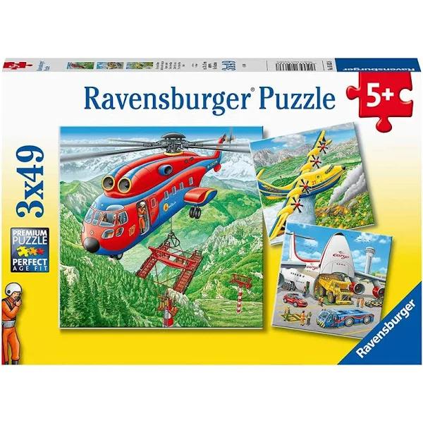 Ravensburger - Above The Clouds 3x49pc Puzzle