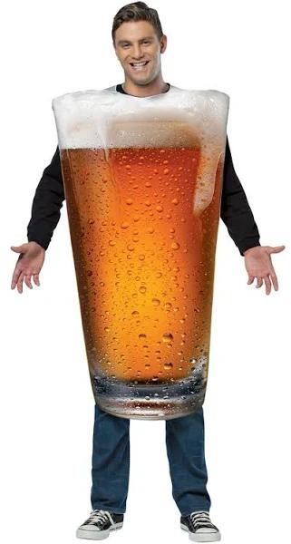 Get Real Beer Pint Adult Costume