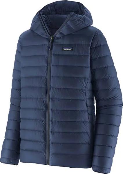 Patagonia Down Sweater Hoody Insulated Jacket, S New Navy