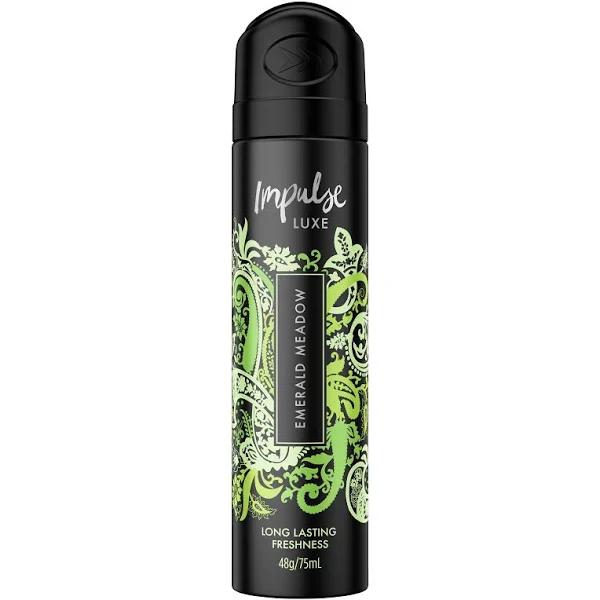 Impulse Luxe Body Spray Emerald Meadow 75ml