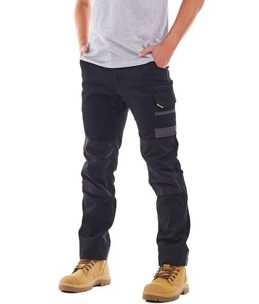 Tradie Pants Size 92 Black Tradie Slim Fit Flex Cargo Pant - MJ3201SE